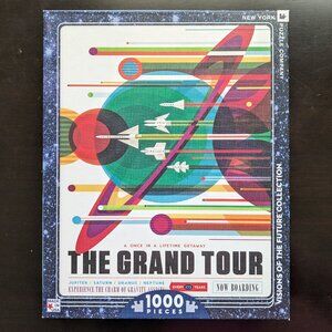 New York Puzzle Company "The Grand Tour" Jigsaw Puzzle 1000 pieces